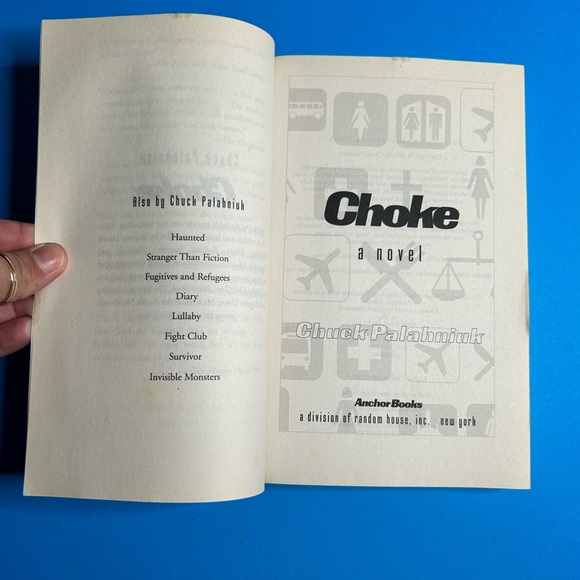 Chuck Palahniuk “Choke” - Picture 6 of 8
